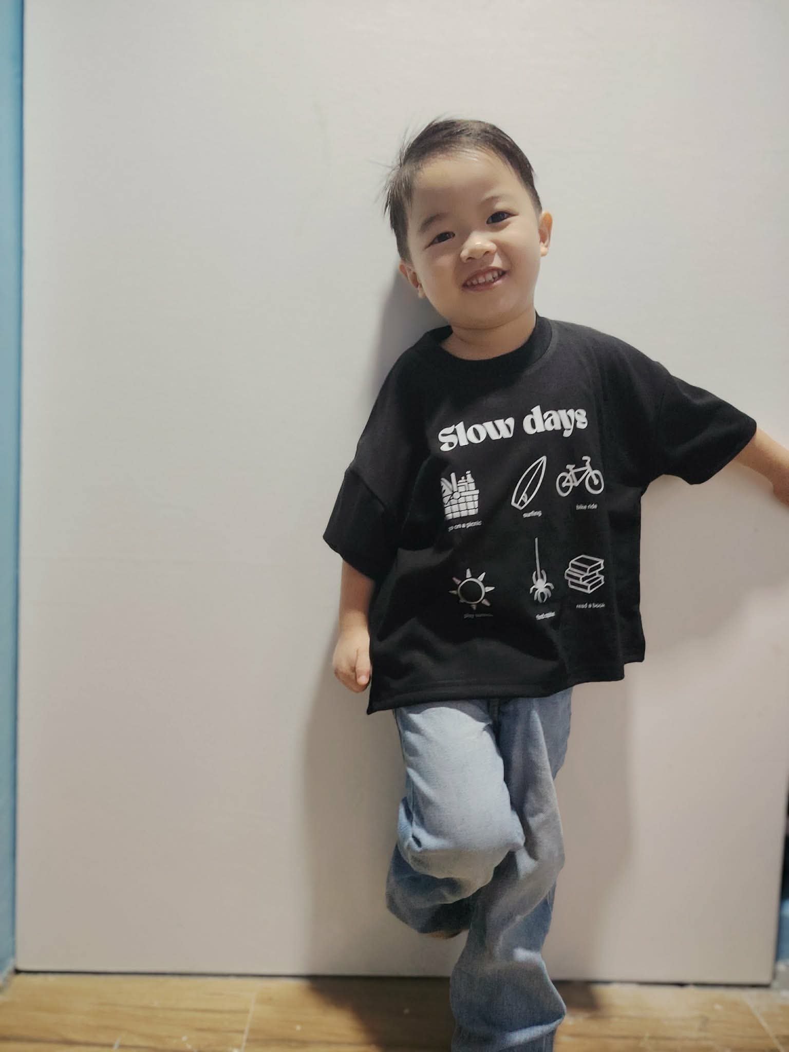 Child in Slow Days Tee