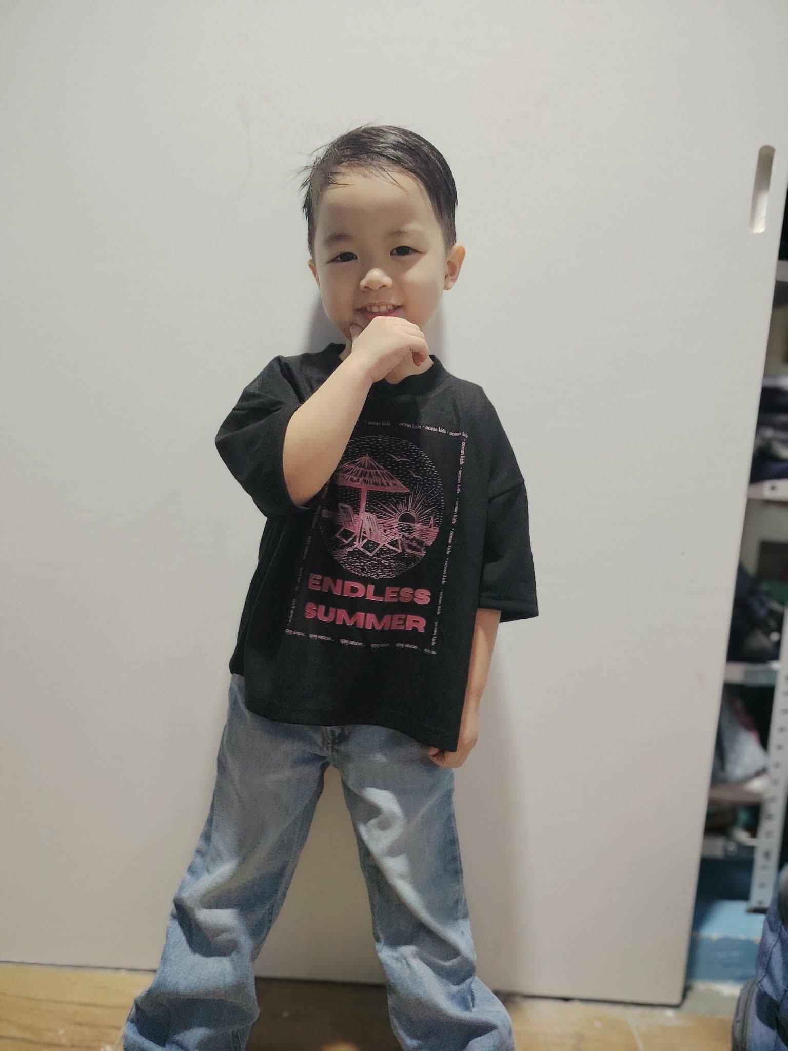 Child in Endless Summer Tee