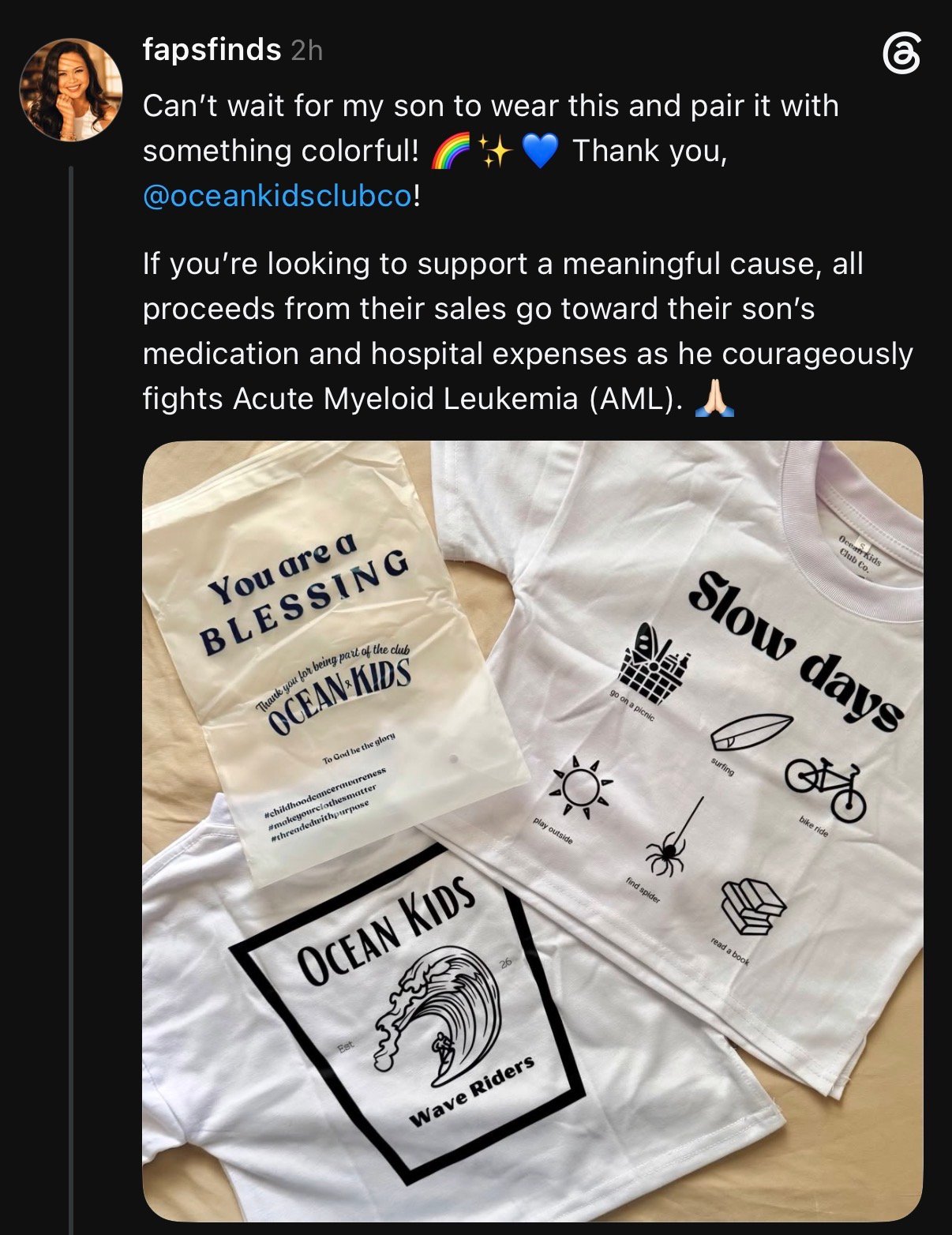 Threads review from fapsfinds