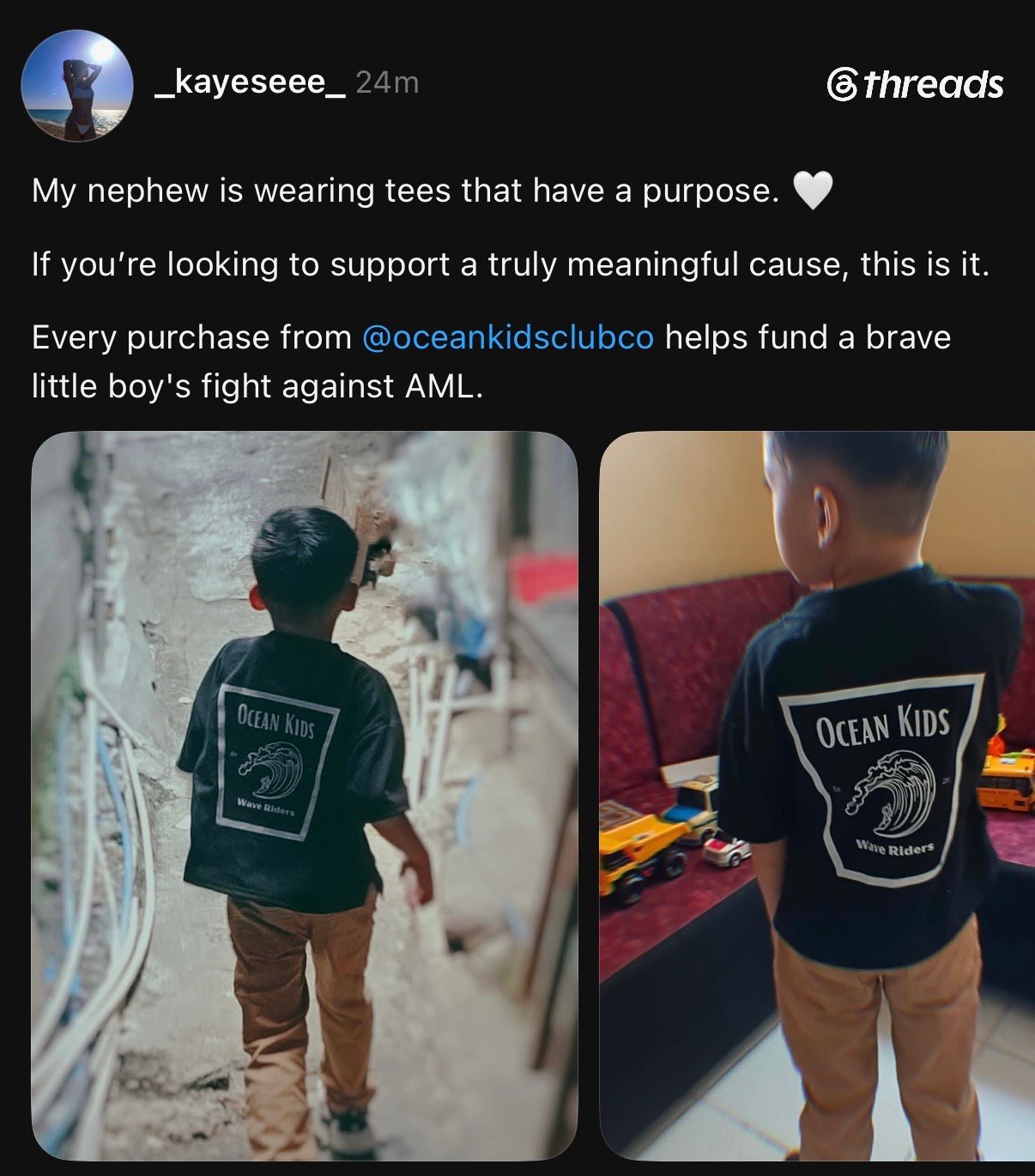 Threads review from _kayeseee_